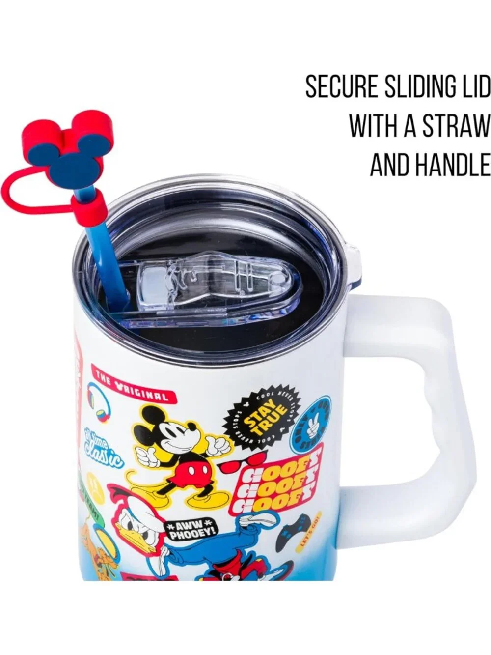 40oz Disney Mickey & Friends Tumbler - Donald Duck & Goofy Insulated Drinkware